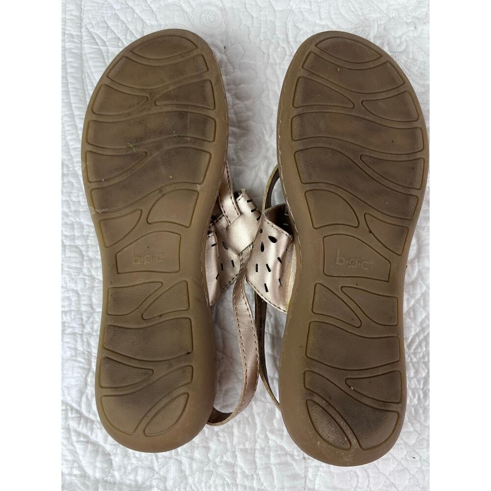 BOC Born Concept Women's Copper Flat Strap Sandals - Size 7.5M - Picture 4 of 10